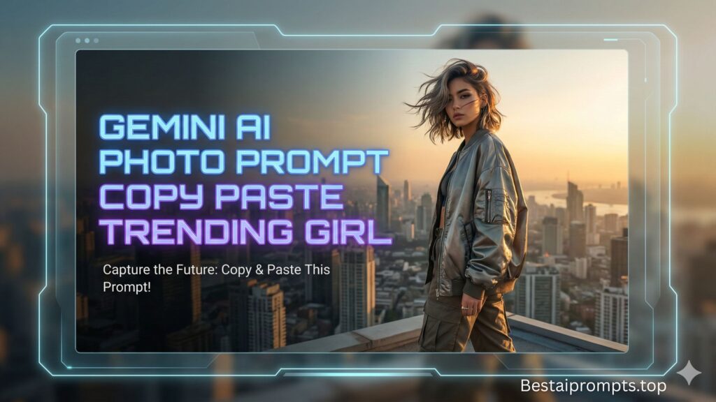 Top 10 Gemini AI Photo Prompt Copy Paste Trending Girl - The Best AI ...