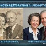 Old photo restoration AI prompt Gemini