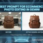best prompt for ecommerce photo editing in gemini
