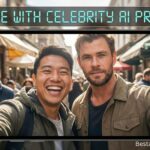 selfie with celebrity AI prompt